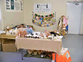 Home Based Business Expo and Craft Show that the all natural and organic bath and body products were displayed in. Windy Ridge Handcrafted showed the handmade pure bath and body products that have wholesome ingredients for children with sensitivities - these bath and body products contain no chemical fillers.